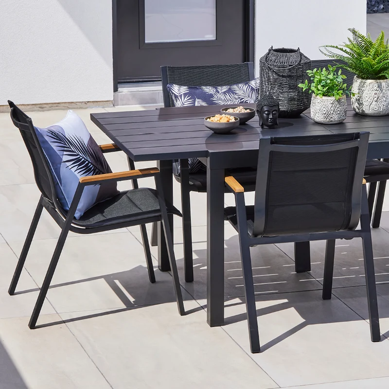 Ensemble à dîner extérieur Madeira - Table extensible