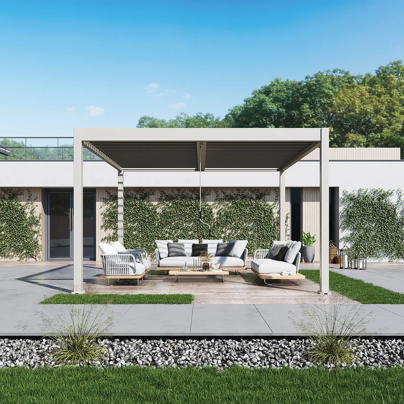 Pergola Ombrella I-Duo - 13 x 13 pi