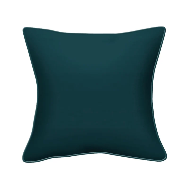 Coussin extérieur 18 x 18 po - Uni sarcelle foncé