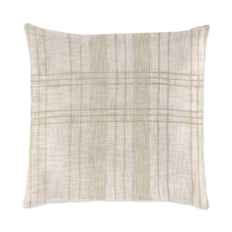 Coussin extérieur 18 x 18 po - Grands carreaux