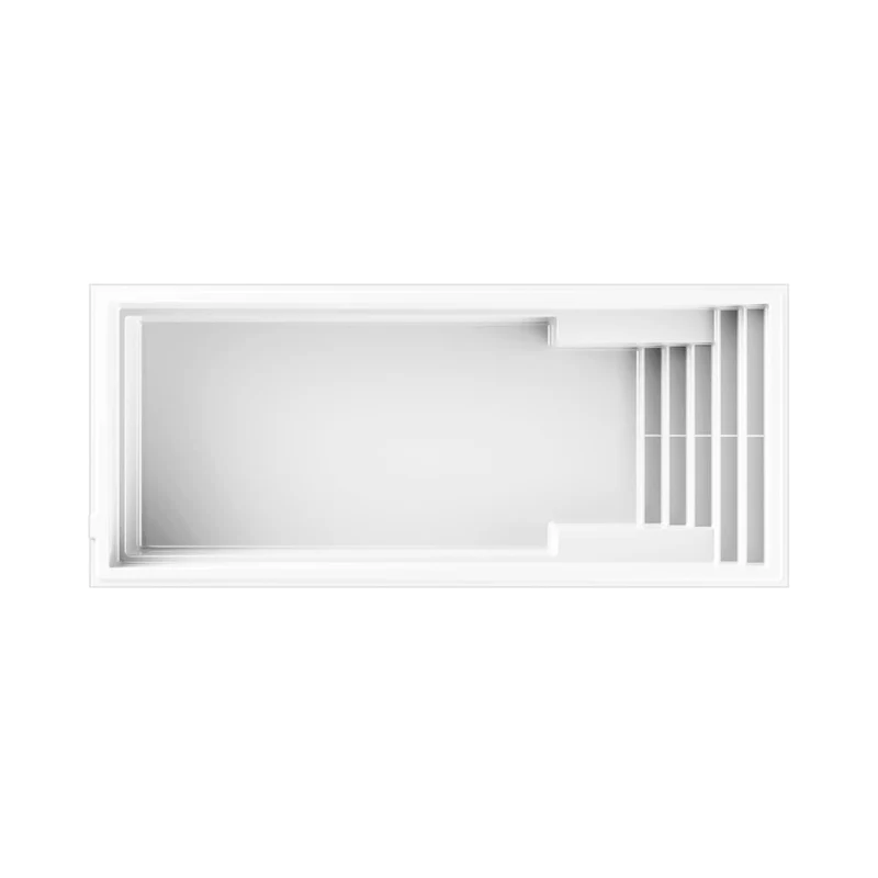 Piscine en fibre de verre - 12 x 28 pi