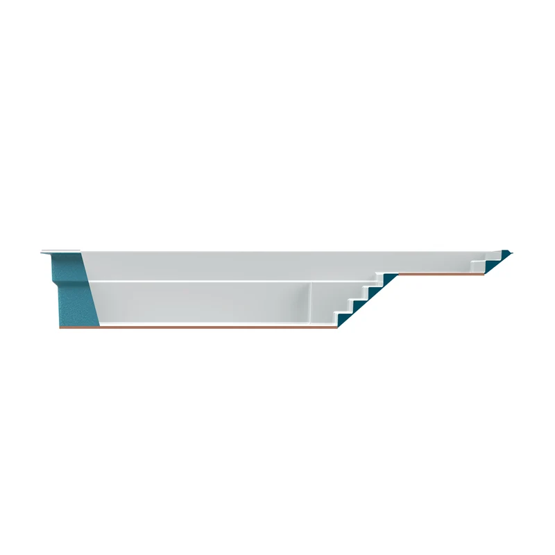 Piscine en fibre de verre avec terrasse - 12 x 30 pi