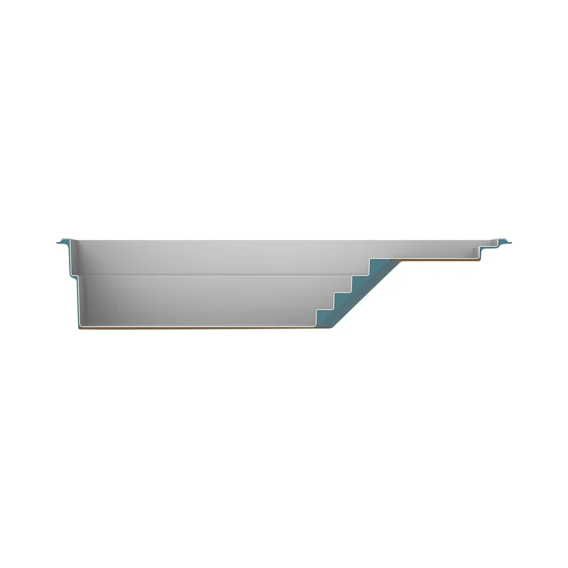 Piscine en fibre de verre Signature - 12 x 25 pi