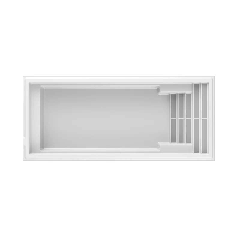 Piscine en fibre de verre - 11 x 25 pi