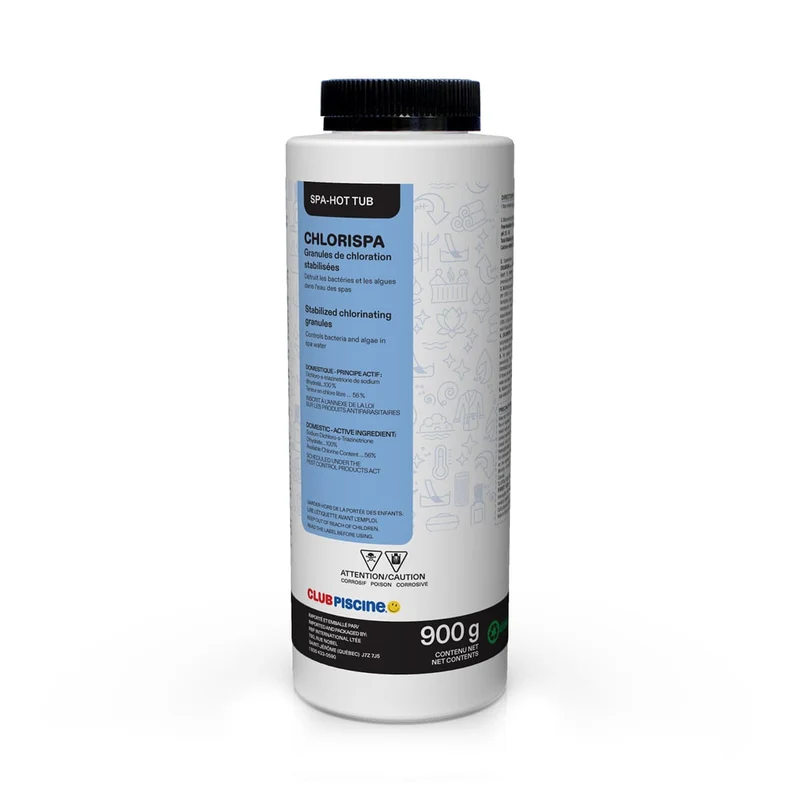Granules de chloration stabilisées Chlorispa