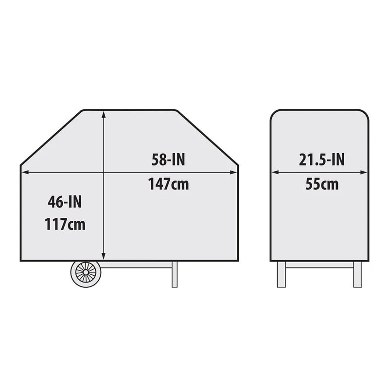Housse de BBQ de Broil King - 58 po