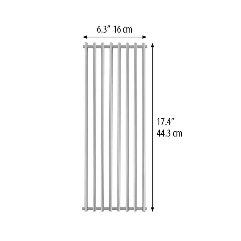 Grille de cuisson en acier inoxydable pour BBQ Broil King Baron