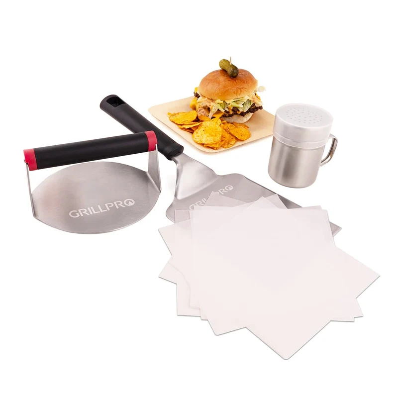 Ensemble Grill Pro pour burger