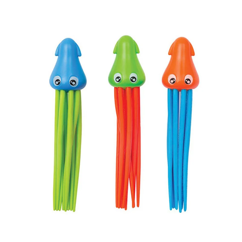 Jeu de plongée 3 calamars impétueux