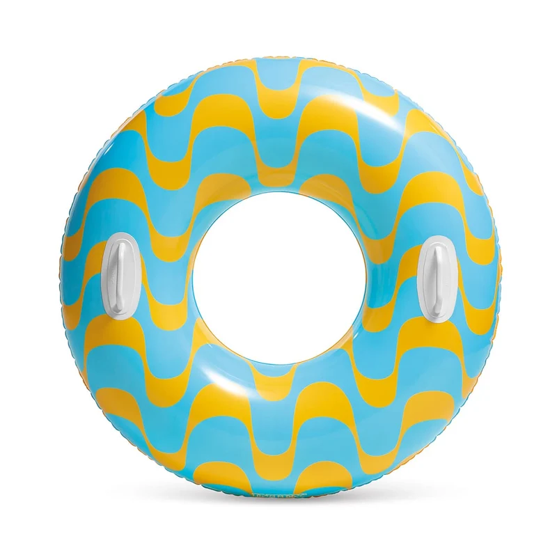 Tube de nage motif ondulé (2 couleurs assortis)