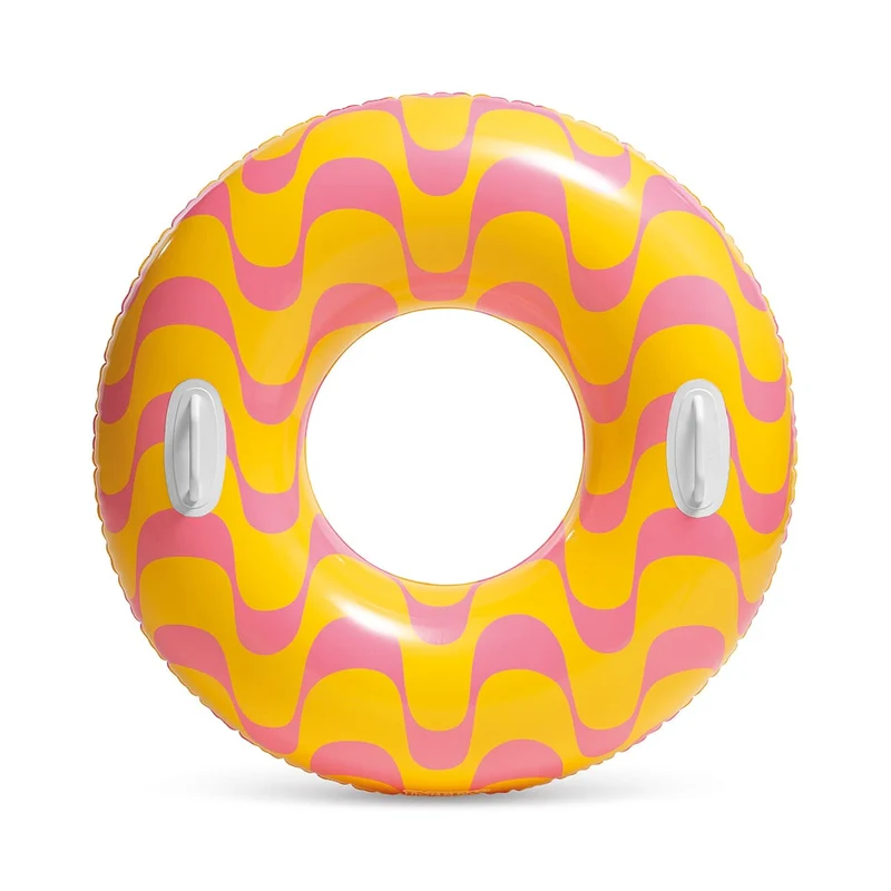 Tube de nage motif ondulé (2 couleurs assortis)