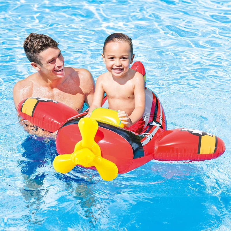 Flotteur avion, bateau et poisson pour enfant