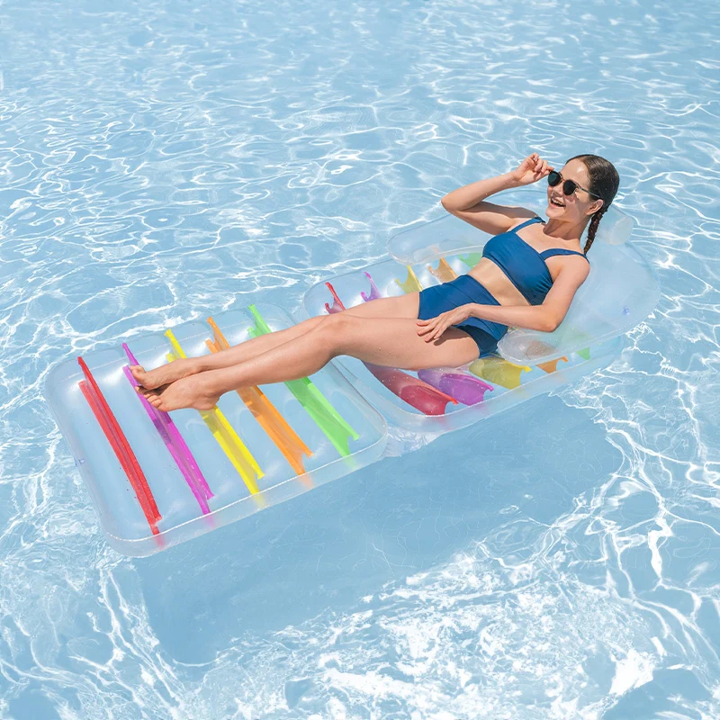Chaise gonflable pliable