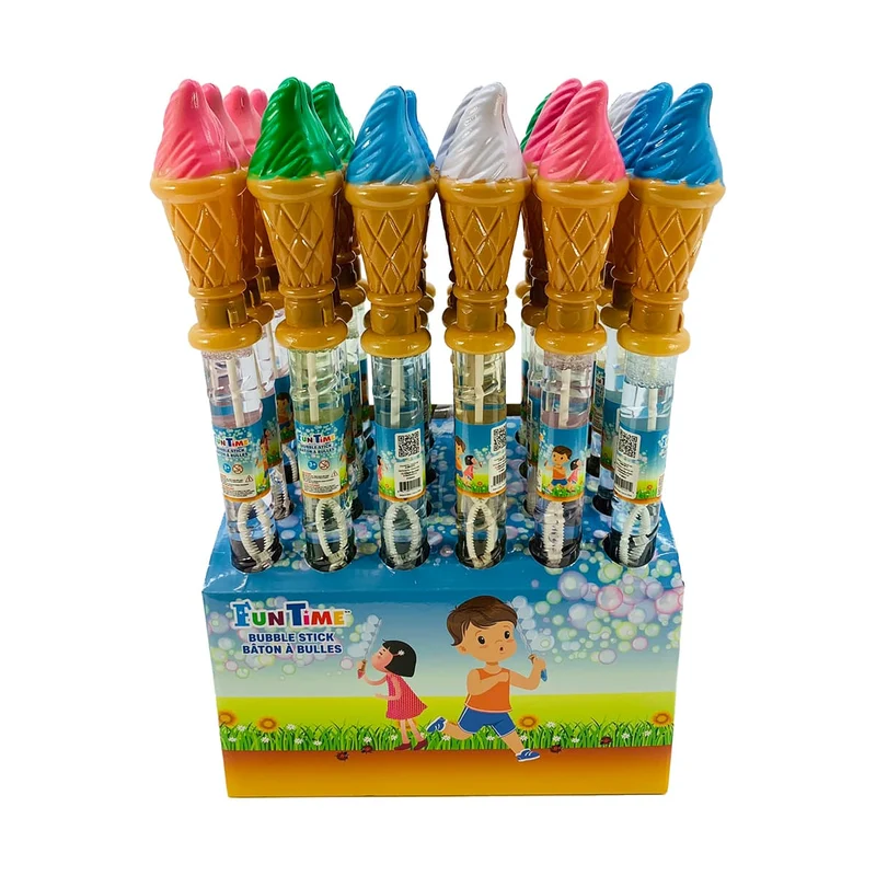 Bâtons à bulles cornets (4 couleurs disponibles)