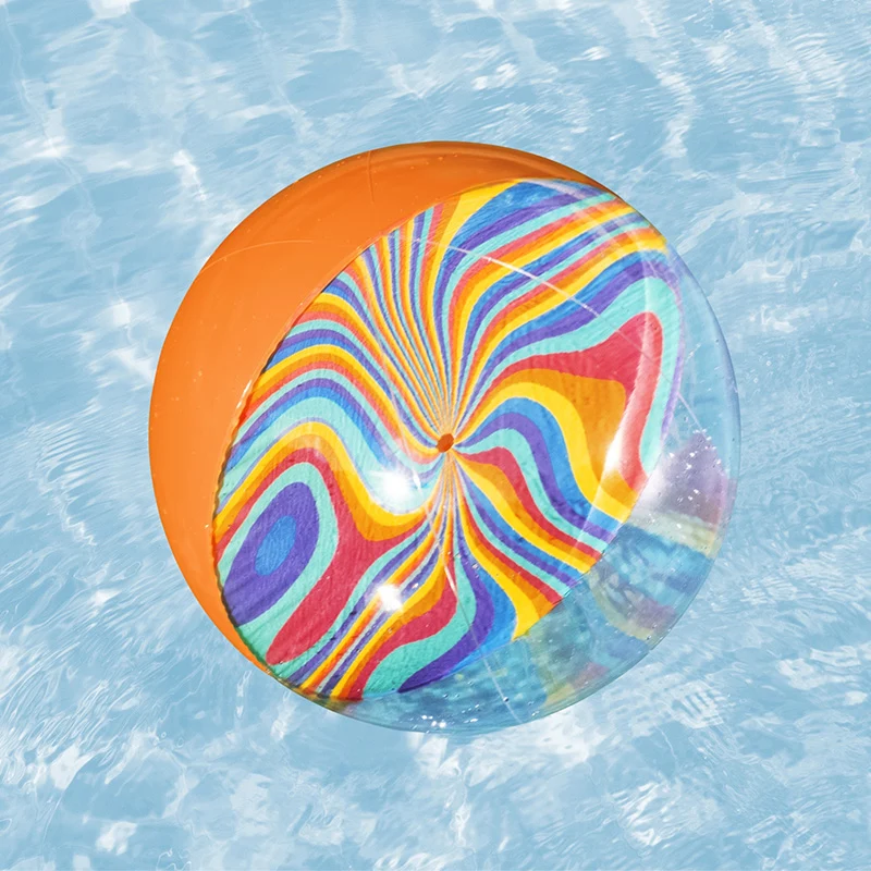 Ballon de plage Tie-Dye Twist