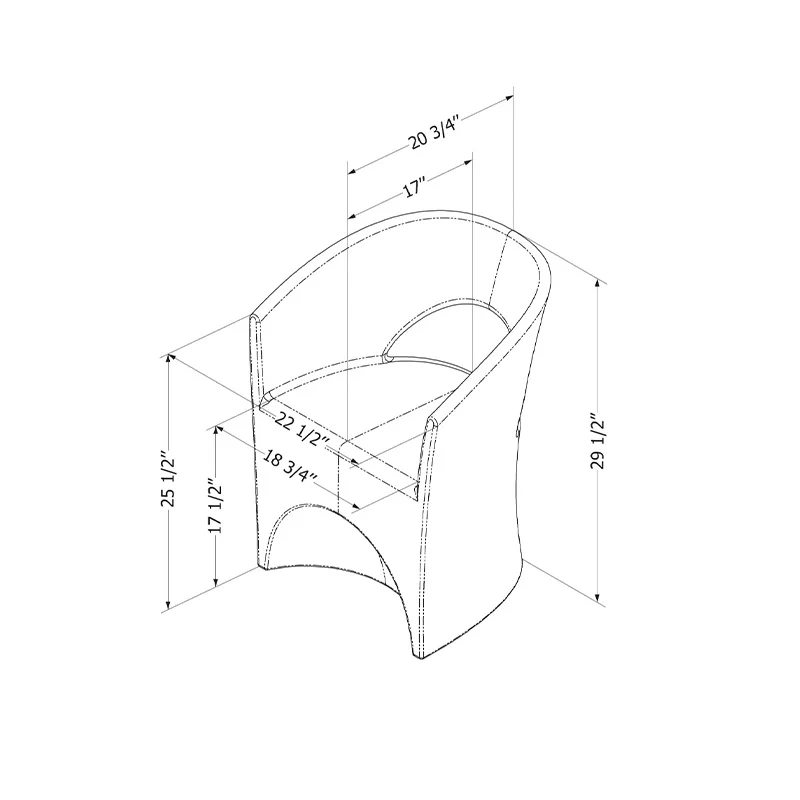 Fauteuil extérieur Dalya