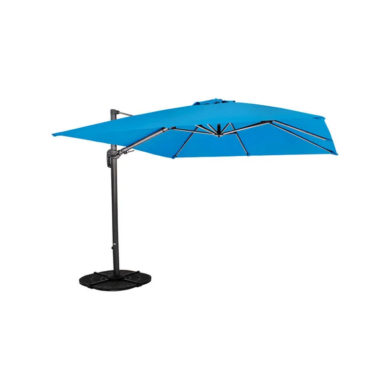Parasol suspendu Deluxe avec base X - 10 pi (3 m)