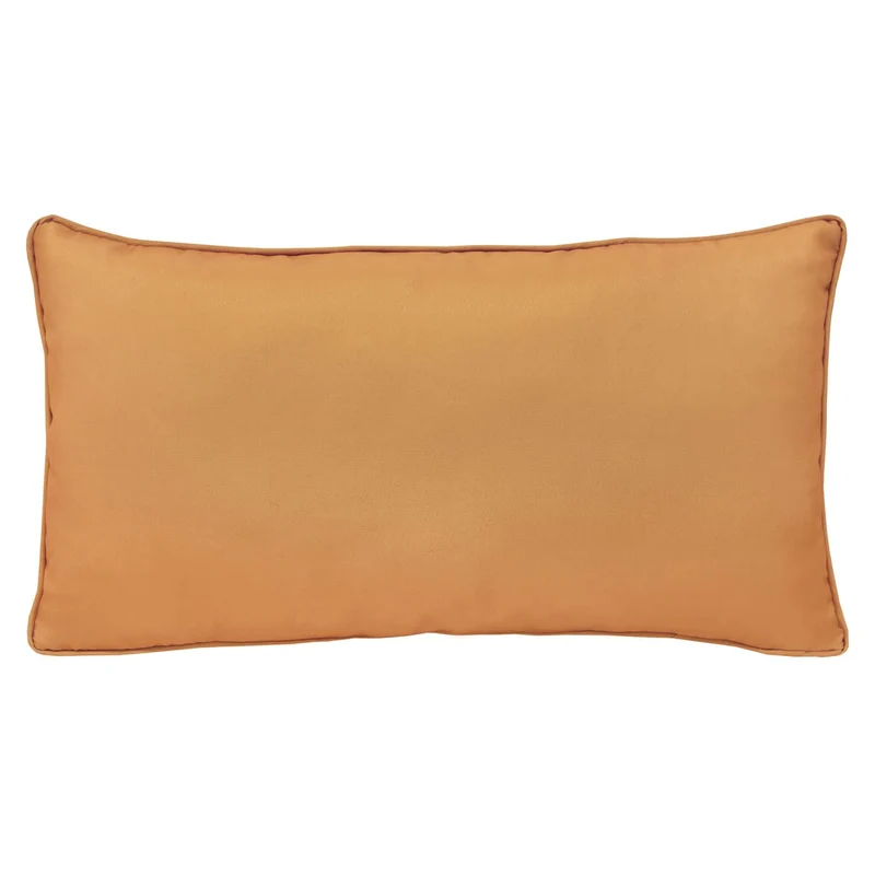 Coussin extérieur 14 x 26 po - Jaune uni
