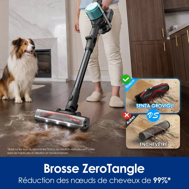 Tineco PURE ONE S50 Pro Pet Aspirateur Balai Sans Fil