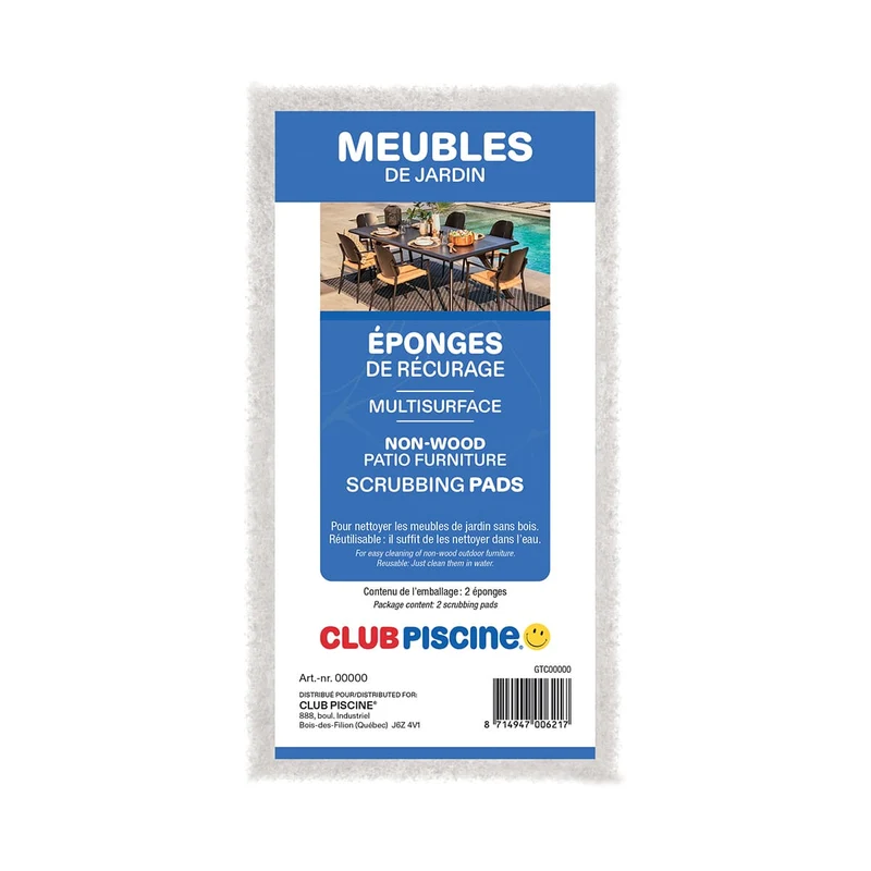 Éponge de récurage multisurface