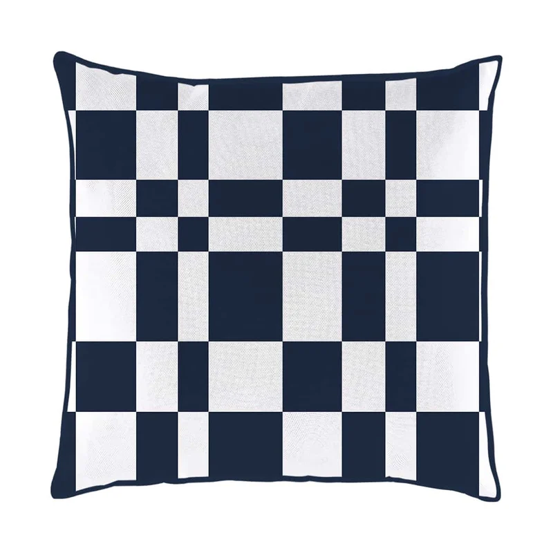 Coussin extérieur 24 x 24 po - Tissage de mer