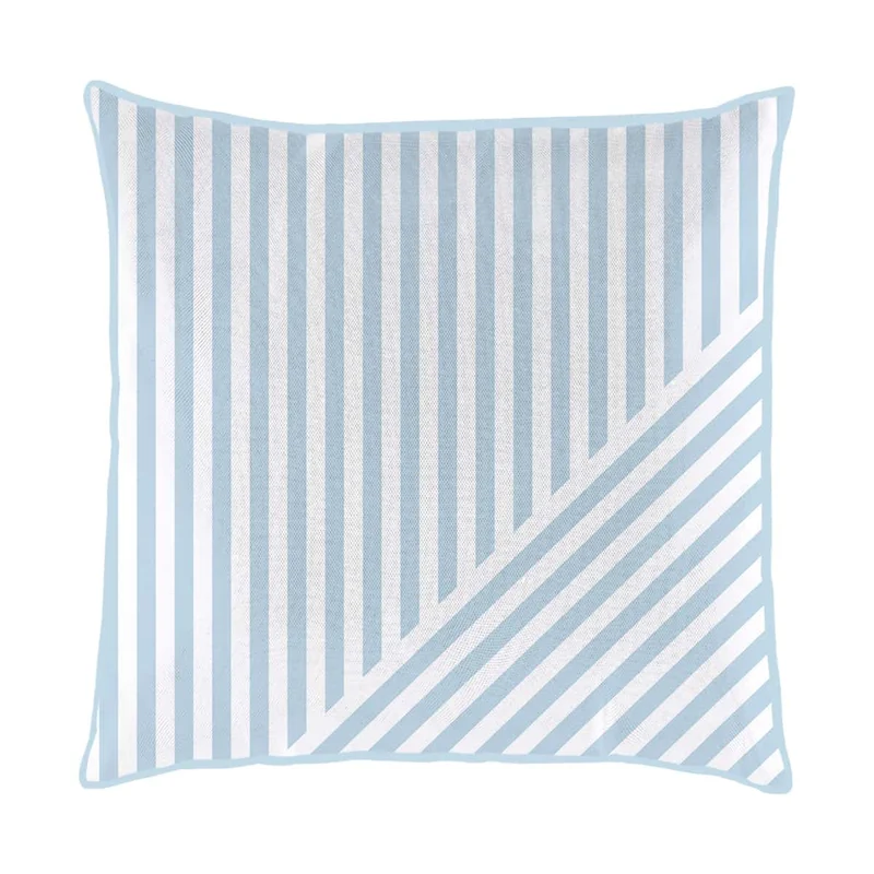 Coussin extérieur 18 x 18 po - Sillon aqua