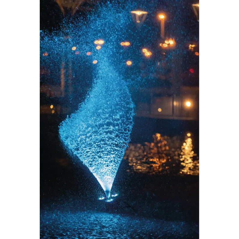 OASE Éventail 10-6 E – buse inox pour voile d’eau de 6 mm