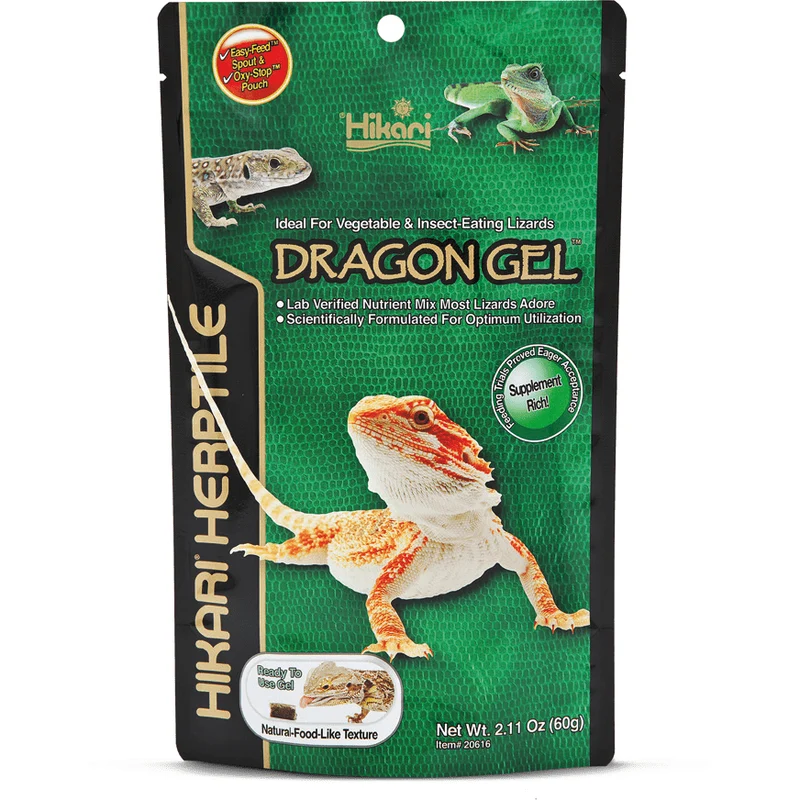 Hikari Dragongel - 60g - Nourriture pour reptile