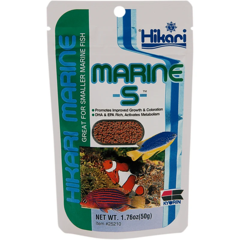 Hikari Marine S - 50g - Nourriture pour poissons d'eau de mer