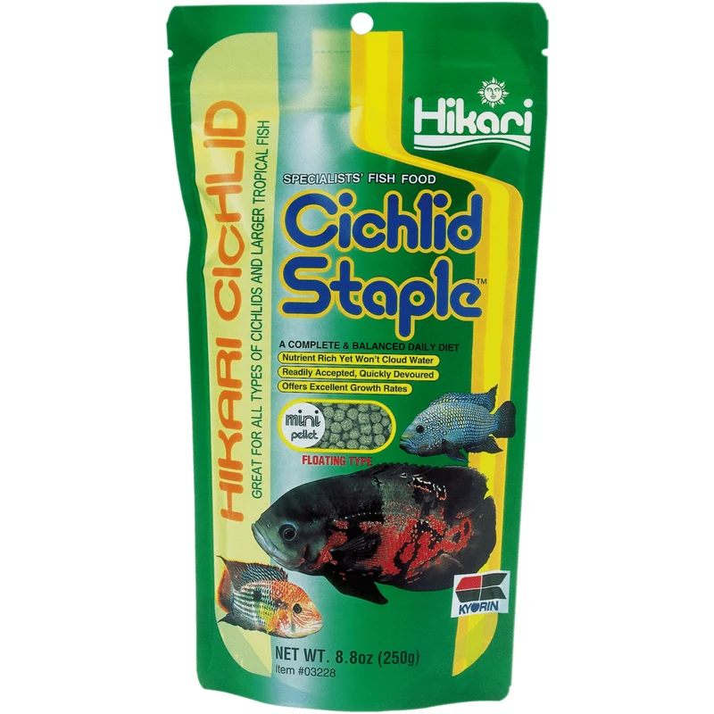 Hikari Chichlid Staple Mini - 57g - Nourriture pour Cichlidés