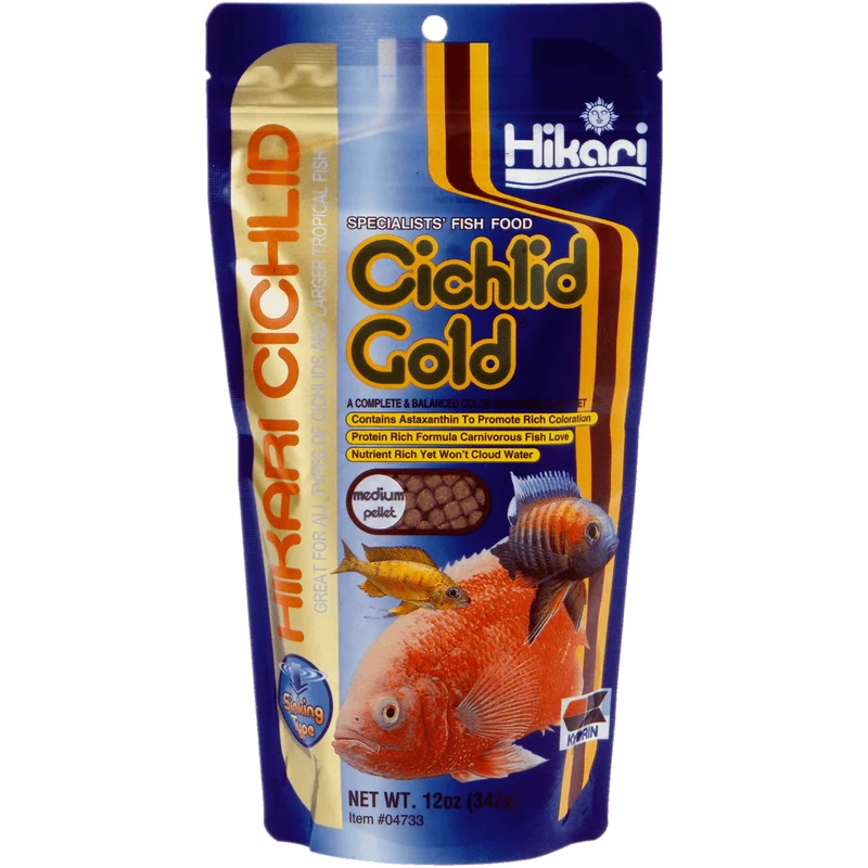 Hikari Chichlid Gold Medium - 342g - Nourriture coulante pour Cichlidés