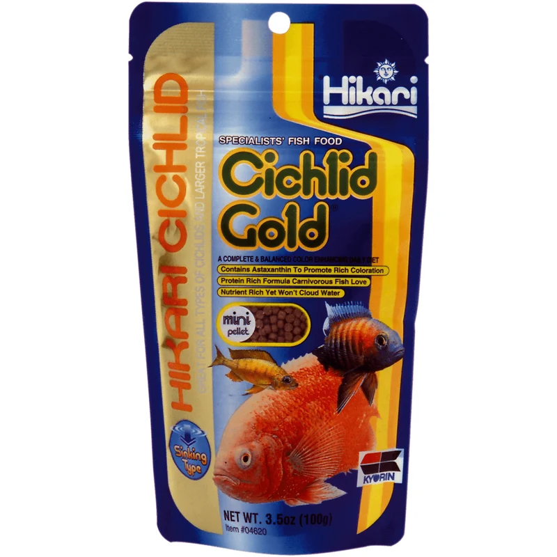Hikari Chichlid Gold Mini Sink - 1kg - Nourriture coulante pour Cichlidés