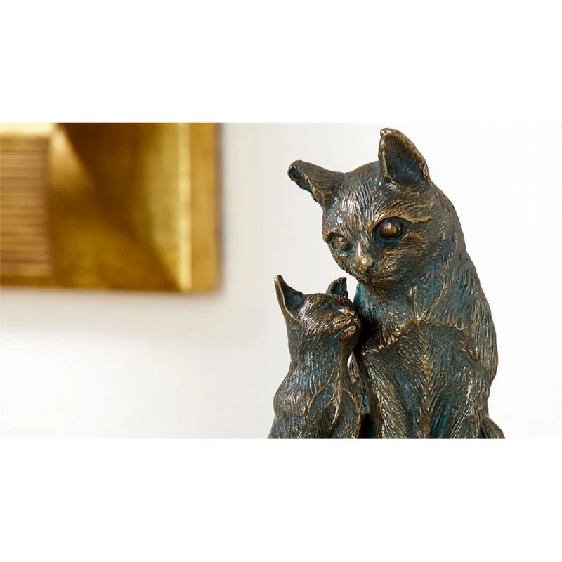 Katzen Mutter mit Kind 16