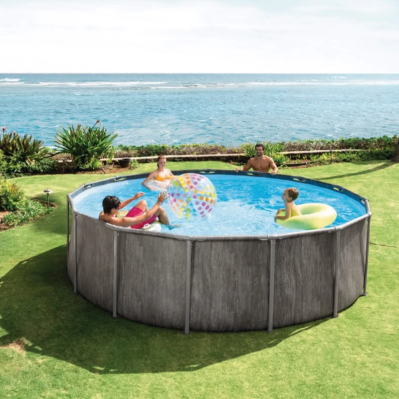 Intex Piscina Desmontable Greywood Prism Frame 549x122cm con Depuradora