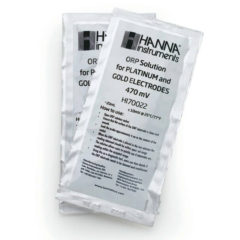 Solution REDOX 470 mv 25 sachets (boîte de 25 pièces)