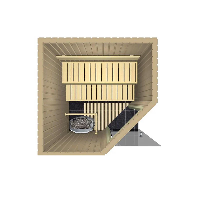Sauna Variant Line Harvia design moderne extérieur