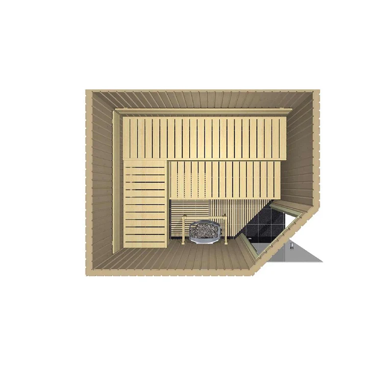 Sauna Variant Line Harvia design moderne extérieur