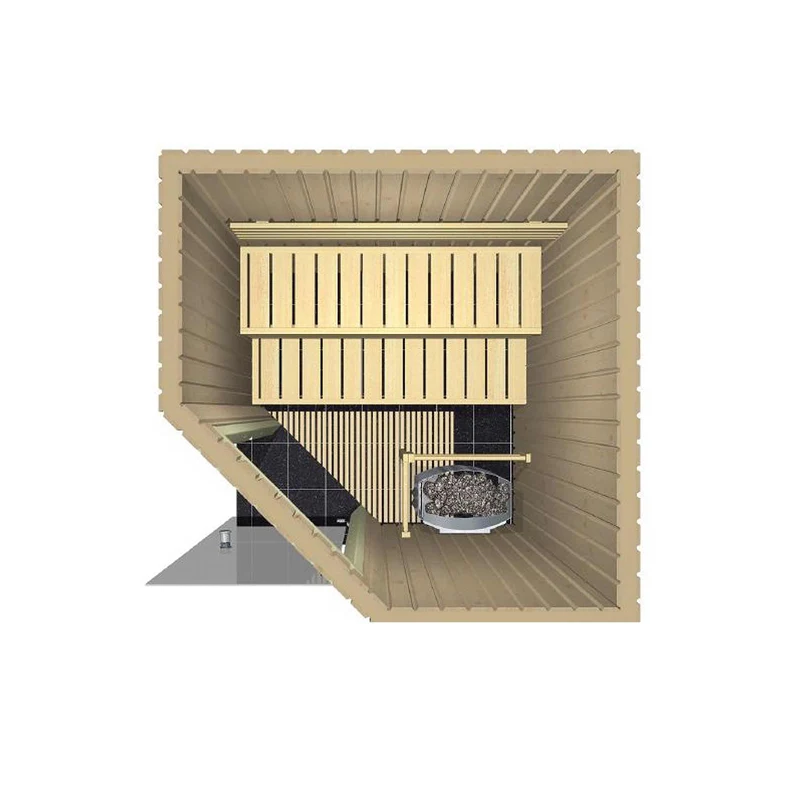 Sauna Variant Line Harvia design moderne extérieur