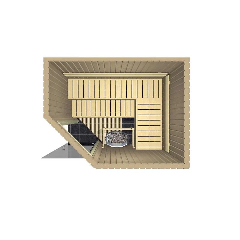 Sauna Variant Line Harvia design moderne extérieur