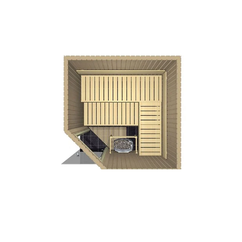 Sauna Variant Line Harvia design moderne extérieur