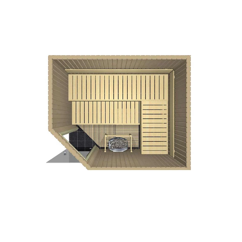 Sauna Variant Line Harvia design moderne extérieur