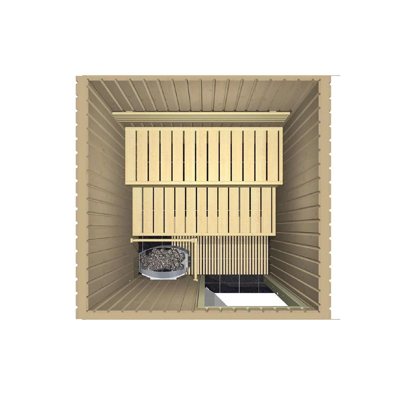 Sauna Variant Line Harvia design moderne extérieur