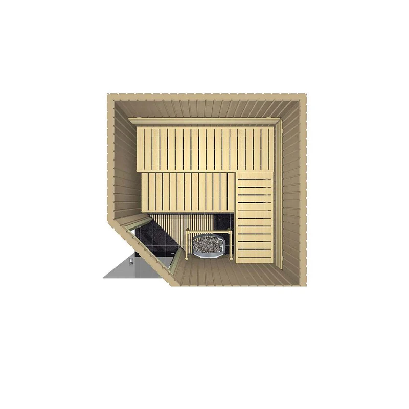 Sauna Variant Line Harvia design moderne extérieur
