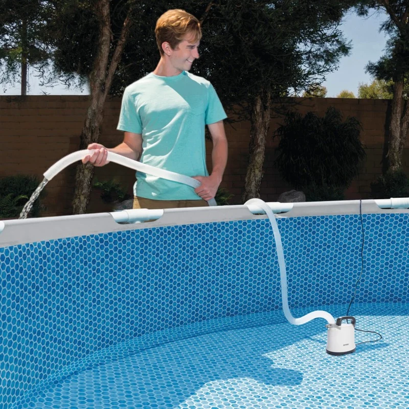 Intex 28606 Bomba de Drenaje para Piscinas Desmontables 3595 L/h