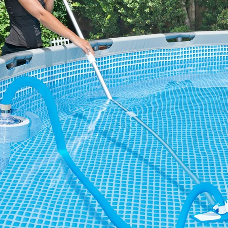 Intex Manguera para Piscina Espiral 7,6 m Ø 38 mm Azul