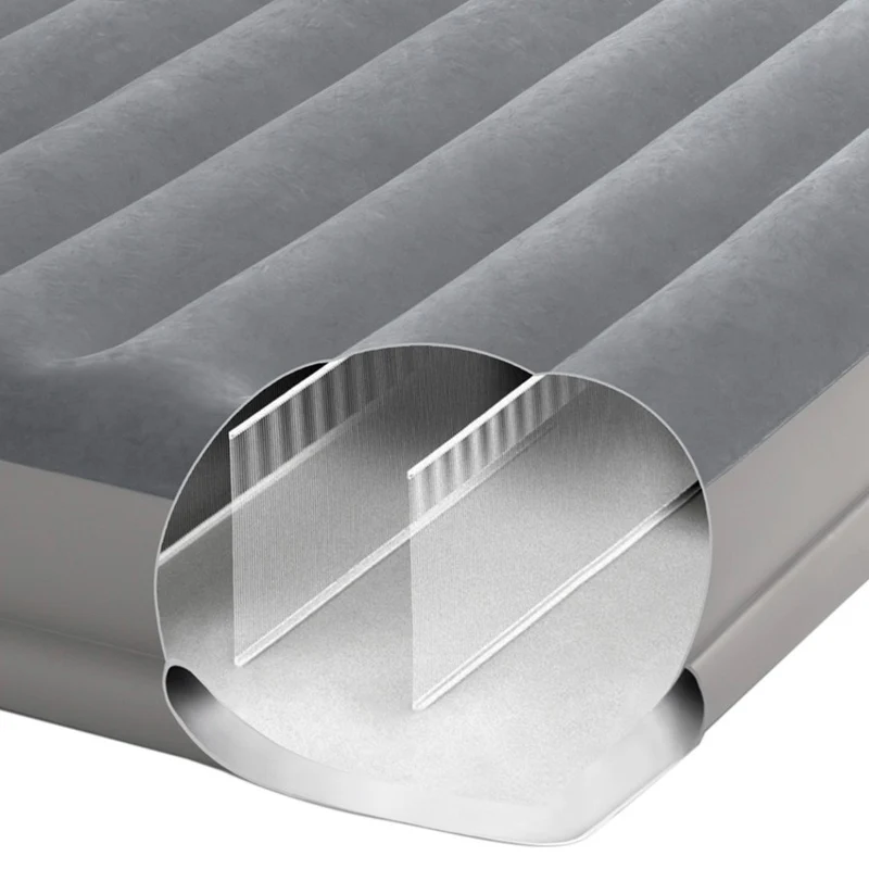 Intex Dura-Beam Standard Prestige Mid-Rise Airbed 99x191 cm Grey