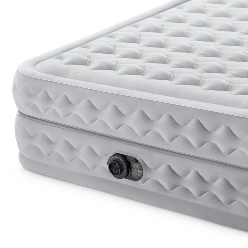 Intex Colchón Hinchable Dura-Beam Deluxe Supreme Air-Flow Queen 152x203cm