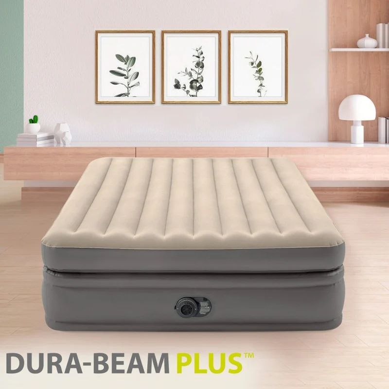 Intex Dura-Beam Plus Prime Comfort Elevated Cama Hinchable Queen