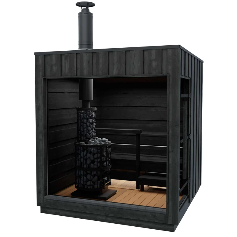 Sauna Legend Harvia kit poêle à bois extérieur