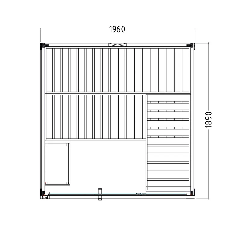 Sauna infrarouge Family Harvia chaleur douce